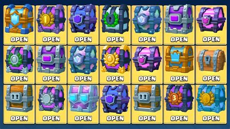 It contains 8 cards in different quantity that you can replace 8 times. OPENING EVERY CHEST IN CLASH ROYALE! ALL CHEST OPENINGS ...