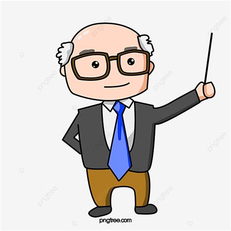 Professor Suit Clipart Hd Png An Old Professor In A Suit Cartoon Male