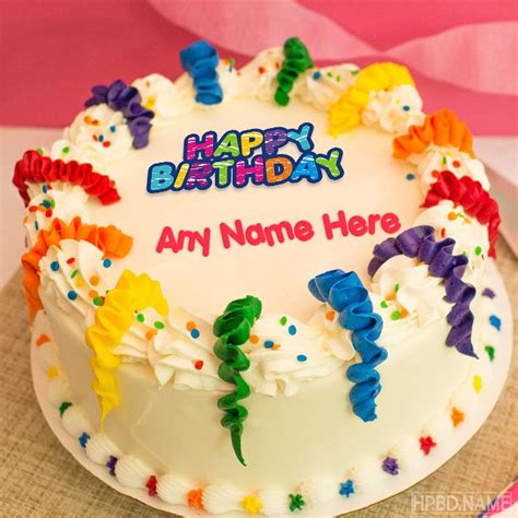 Birthday Cake With Name Generator For Facebook