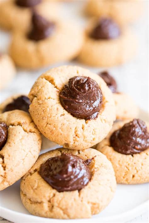 Almond Butter Thumbprint Cookies Kitch Me That 2021