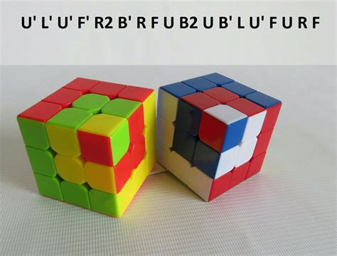 Patrones Cubo Rubik 3x3 Figura N1 Por Wl Rubik 3x3 Dicas E Truques