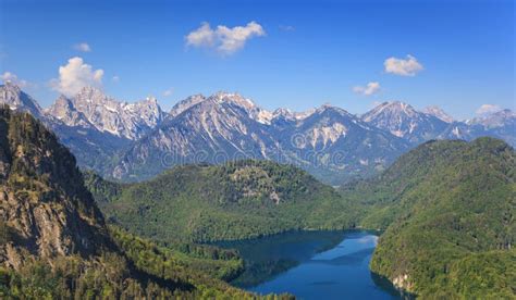 Bavaria Landscape Fussen Germany Stock Photo Image Of Alpine