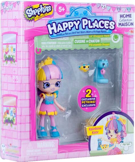 Shopkins Happy Places Doll Single Pack Rainbow Kate Walmart Canada