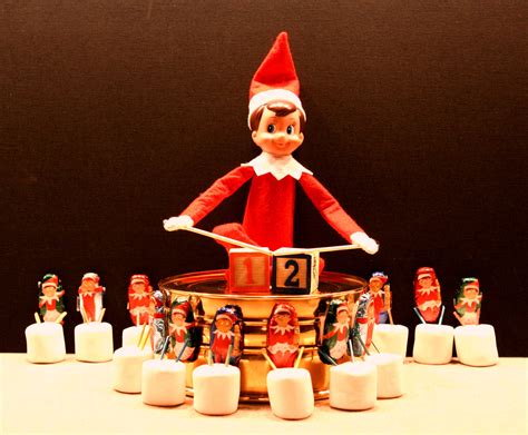 On The Twelfth Day Of Christmas My True Love Gave To Me Twelve Drummers Drumming The Elf
