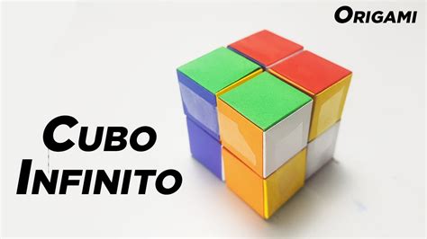 Como Fazer Um CUBO INFINITO De Papel How To Make An INFINITY CUBE