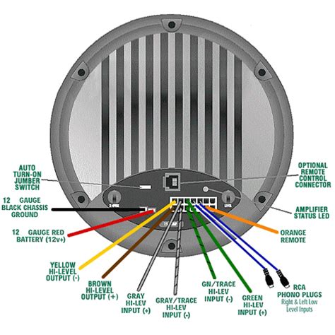 Bazooka Tube Wiring Harness Diagram