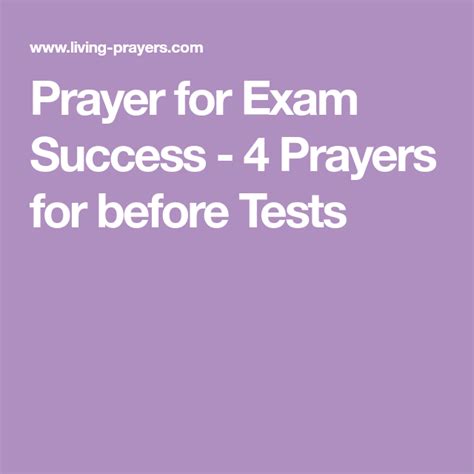 Prayer For Exam Success 4 Prayers For Before Tests Prayer For Exam