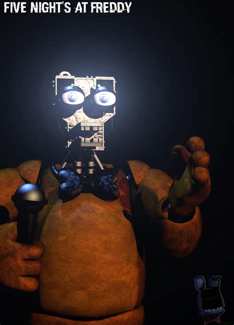 Blender 279fnaf Freddy Fazbear Poster Remake By Springyt On