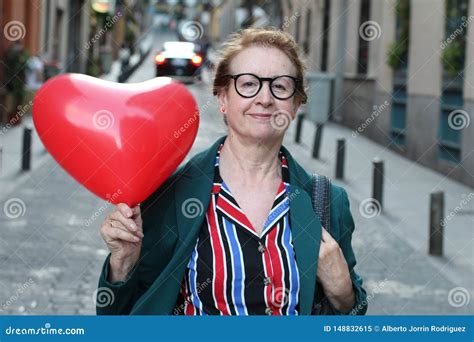 Mature Lady Looking For Love Stock Image Image Of Closeup Alone 148832615