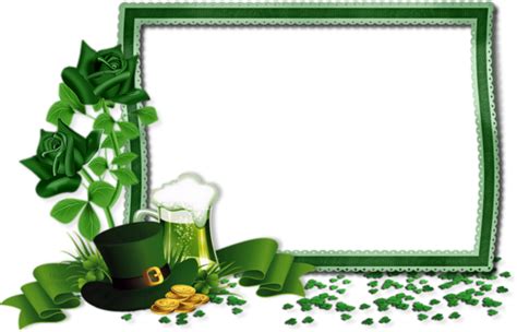 ♣ Cadre Saint Patrick Png St Patricks Day Frame Png ♣