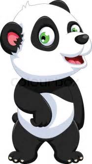Vector Illustration Of Cute Panda Stock Vector Colourbox