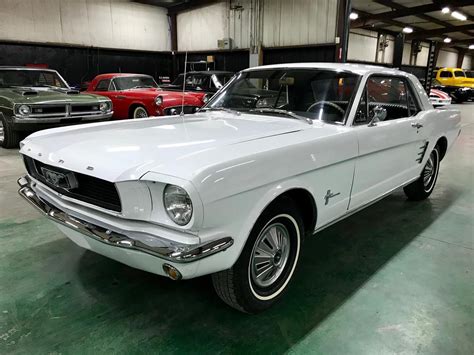 White 1966 Ford Mustang For Sale Located In Sherman Texas 13750