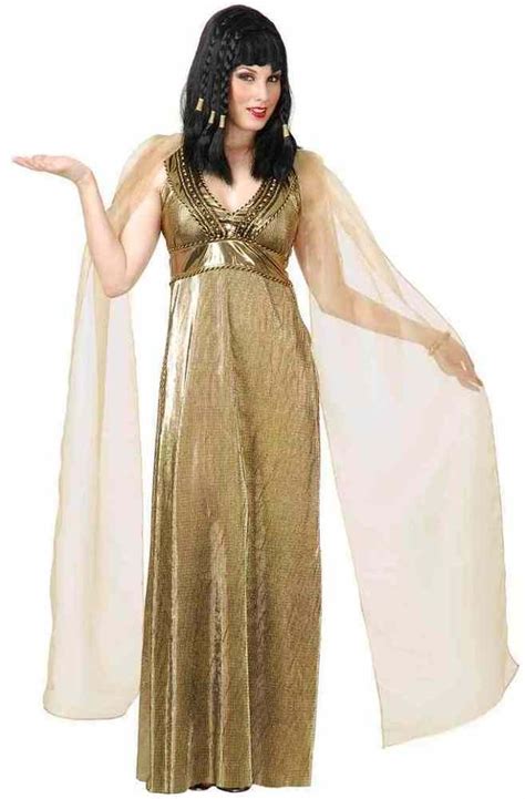 Details About Empress Nile Cleopatra Gold Egyptian Queen Fancy Dress