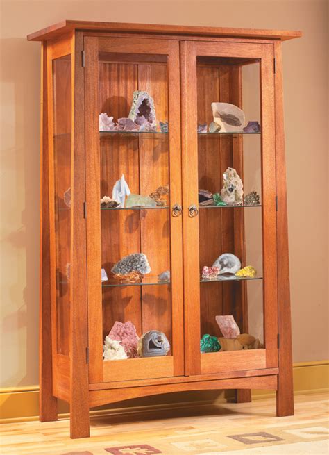 Craftsman Style Display Cabinet Popular Woodworking Magazine