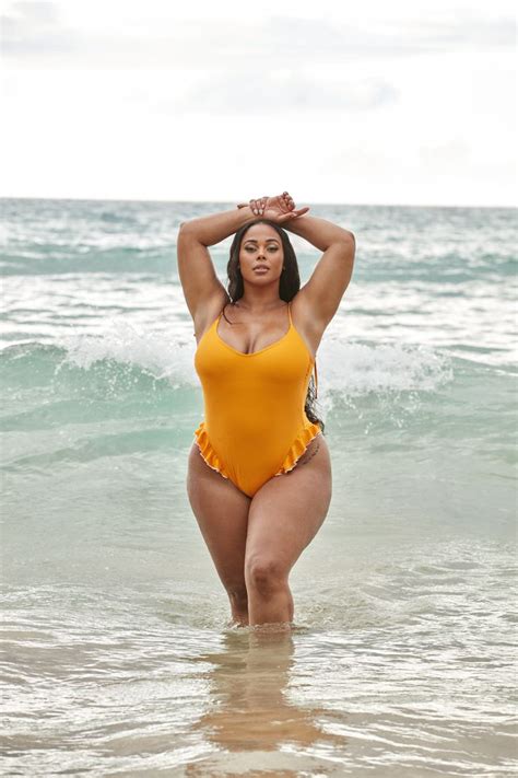 tabria majors x fashion to figure gives us license to body with their latest swim collection