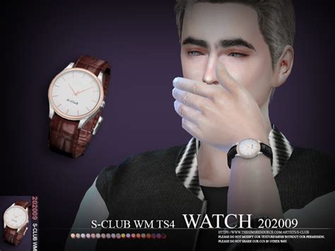The Sims Resource S Club Ts4 Wm Watch 202009