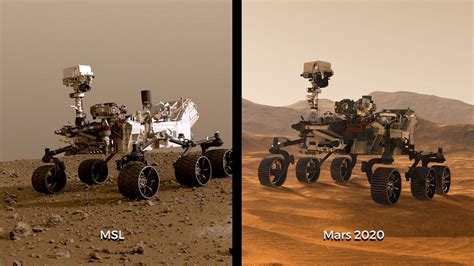 Side By Side Curiosity And Mars 2020 Nasa Mars Exploration