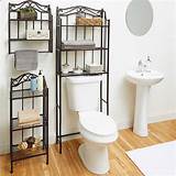 Over Toilet Shelf Storage Pictures