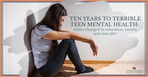 Ten Years To Terrible Teen Mental Health Whats Changed In Education