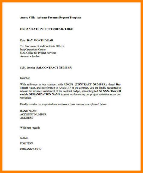 A payment letter is a polite way of reminding your customer of their pending bill. Advance Payment Letter of Credit Free 29 Requisition ...