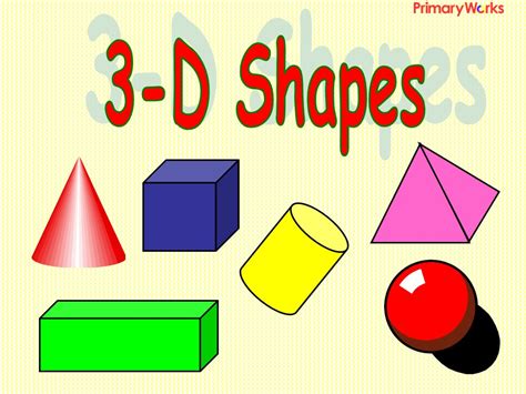 Powerpoint 3d Shape Ks1 And Ks2 Primary Maths Teaching Of Shape 3 D Shape