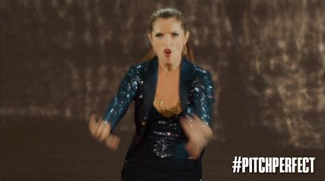 Anna Kendrick Dancing  By Pitch Perfect Find And Share On Giphy