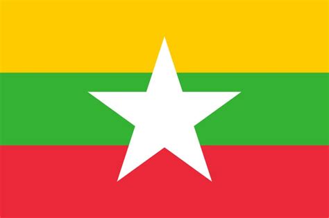 Myanmar Burma Flag Free Pictures Of National Country Flags
