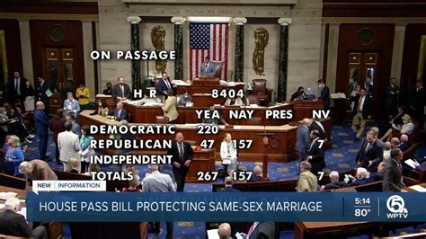 House Passes Same Sex And Interracial Marriage Bill YouTube