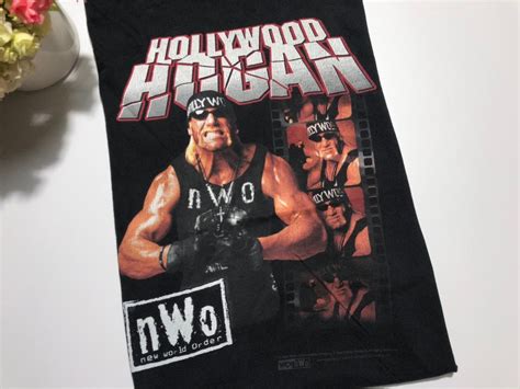 Vintage 1998s Hulk Hogan Shirt Wolfpack Wcw Nwo Etsy Uk