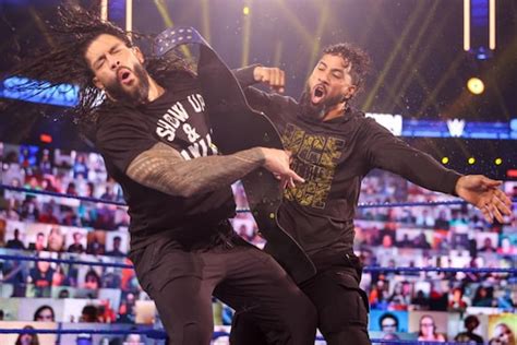 Wwe Raw Results Jimmy Uso Comes To Brother Jeys Aid As Roman Reigns