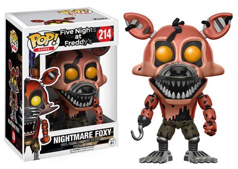 Funko Five Nights At Freddys Funko Pop Games Nightmare Foxy Vinyl