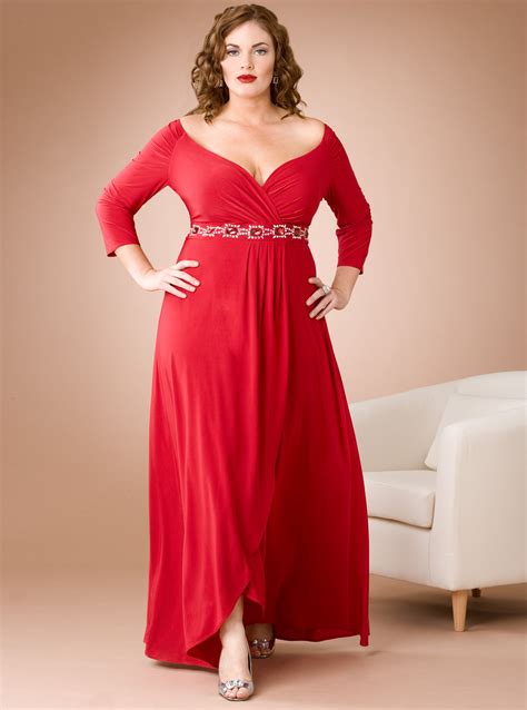 Beautiful Plus Size Dresses Collection For Women Fashion 2013
