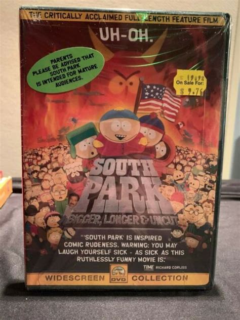 South Park Bigger Longer Uncut Dvd 1999 New Ebay