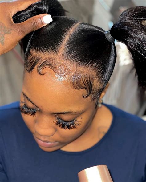 ᴾᴵᴺᵀᴱᴿᴱˢᵀ ᵀᴴᴱᴺᴵᴺᴬᴳᴿᴸ 🦋 In 2020 Hair Edges Hair Black Girl Braided