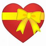 Emoji Heart Ribbon Corazon Icon Svg Lazo