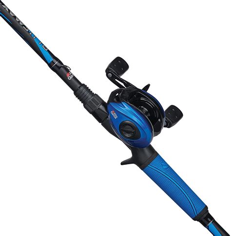 Abu Garcia Blue Max Low Profile Baitcaster Fishing Rod And Reel