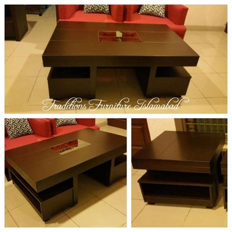 24/7 security services, wide roads, green and open areas, mosques Coffee Table - Traditions Furniture Islamabad