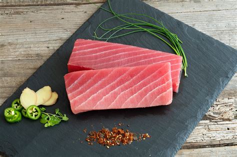 Yellowfin Tuna Sashimi Blocks Sushi Grade Ribeye Club