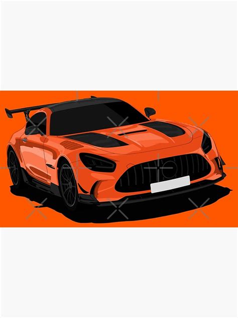 Mercedes Amg Gt Black Series Poster For Sale By Auto Illustrate