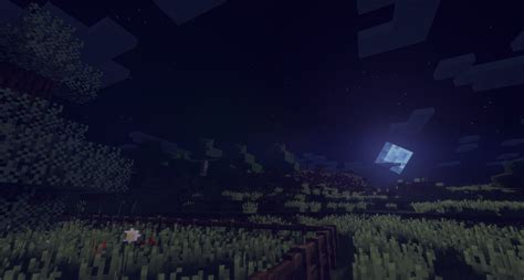 Minecraft Night Wallpapers Wallpaper Cave