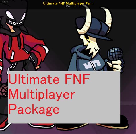 Ultimate Fnf Multiplayer Package Friday Night Funkin Mods