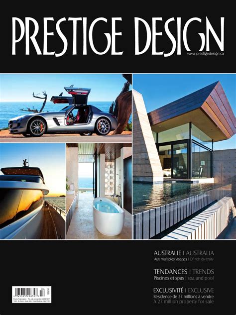 Prestige Design Magazine Vol 7 Num 4 By Prestige Design Magazine Issuu