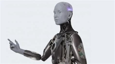 Ameca Humanoid Robot Puts Ai In A Gender Neutral Non Threatening Body