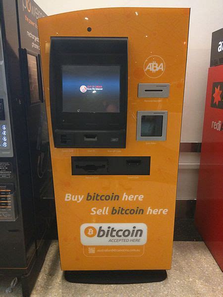 A commonly used bitcoin atm in australia is the lamassu, a fairly advanced touchscreen. File:Australian Bitcoin ATM located in Sydney CBD.jpg ...