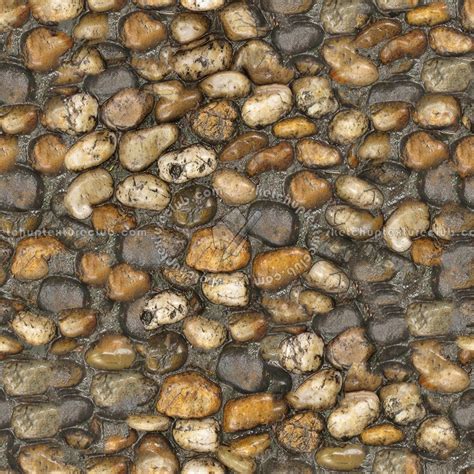 Porfido cobblestone paving texture seamless 08695. Rounded cobblestone texture seamless 07503
