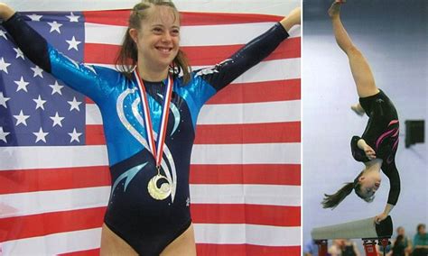 Gymnast With Down Syndrome 22 Overcomes Low Muscle Tone And Poor