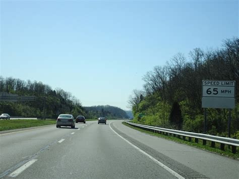 Ohio Interstate 74 Eastbound Cross Country Roads