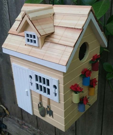 Potting Shed Birdhouse🚛 World Of Birdhouses