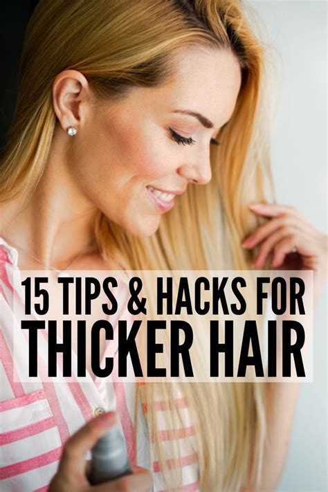 How To Make Hair Look Thicker Tips And Products That Work In How To Make Hair Fine