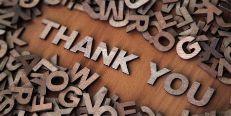 8 ways to say thank you there are many ways to say thank you. After the interview, write a good thank you letter